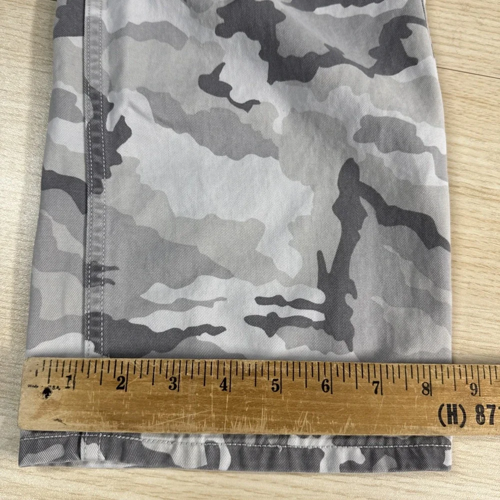 Levi's Mens Cargo Pants White Camo Military Utility White Tab Pockets 36 x 32